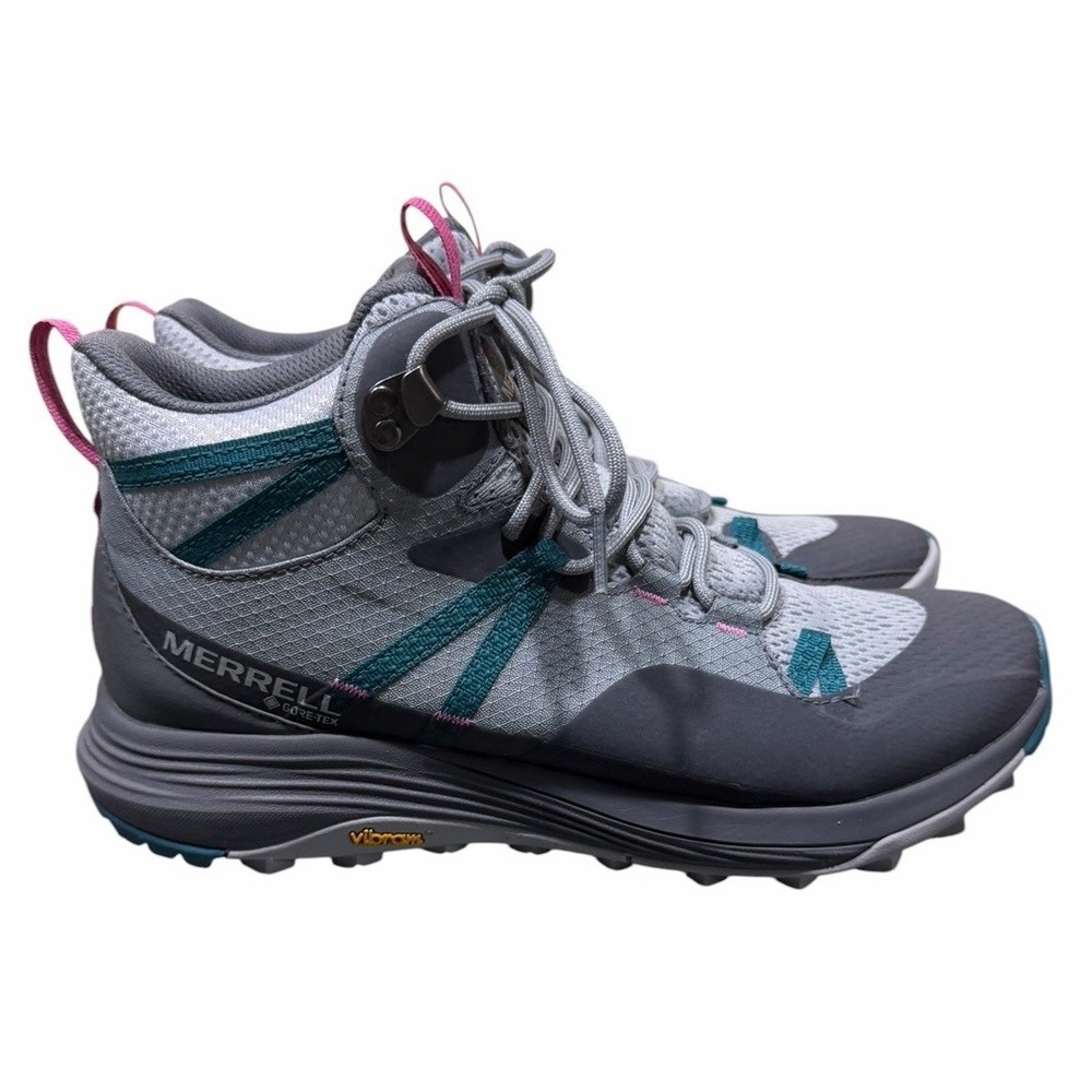 Merrell Siren 4 Mid Gtx Waterproof Hiking Boots Sea Women's Size 10.5